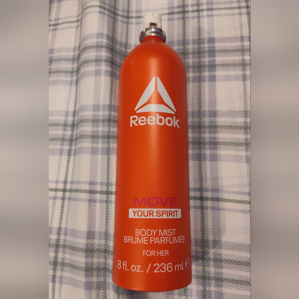 NEW! Reebok "Move Your Spirit" Body Spray 8oz
